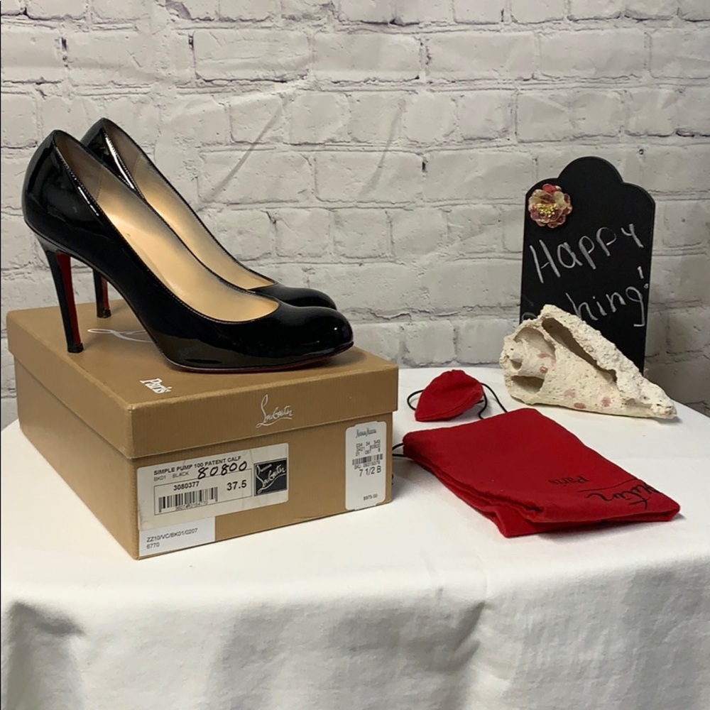 Christian Louboutin classic simple heels